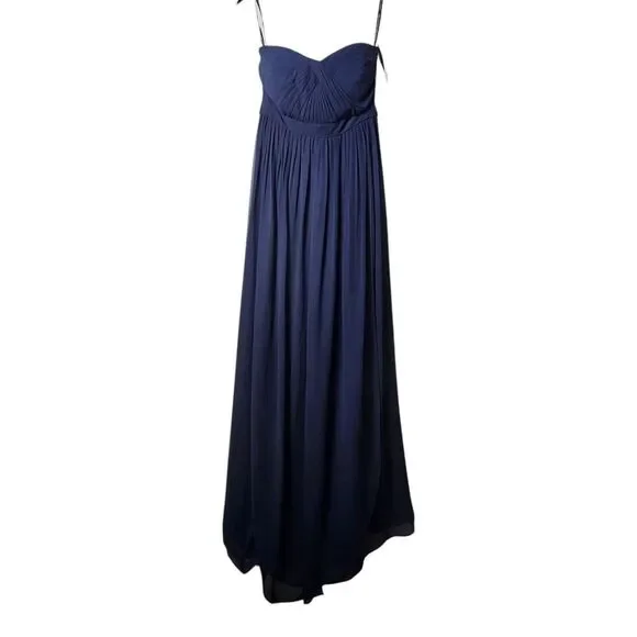 jenny yoo convertible chiffon dress Jenny Yoo Convertible Bridesmaid Dress Julia Convertible Whisper Blue